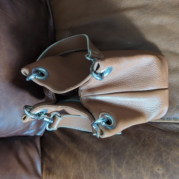 HP. Cuoieria Fiorentina Mini Leather Tote - Picture 7 of 15